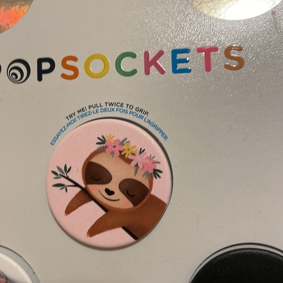 NWT set of 3 pop sockets 3 phone grips/stands with swappable tops exclusive - Picture 2 of 12